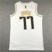Dallas Mavericks Luka Doncic Jersey 77 White Gold