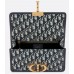 Dior 30 Montaigne Chain Bag Dior Oblique Jacquard Blue
