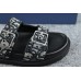 Dior Aqua Sandal Beige Black Dior Oblique Jacquard