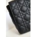 Dior Caro Cannage Calfskin Black