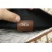 Dior Oblique Jacquard Saddle Bag Brown