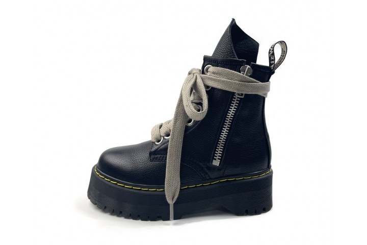 Dr. Martens 1460 Quad Leather Platform Boot Rick Owens
