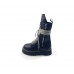 Dr. Martens 1918 Quad Leather Sole Calf Length Boot Rick Owens Black