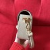GUCCI Horsebit 1955 Shoulder Bag Beige and white