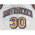 Golden State Sanfrancisco Jersey 30 White