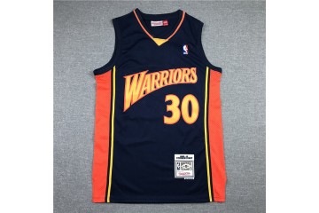 Golden State Warriors Hardwood Classics Jersey 30 Navy Blue
