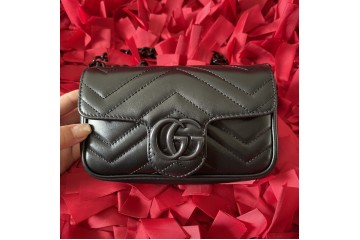 Gucci GG Marmont Belt bag Black 699757