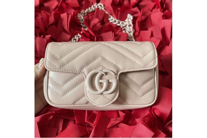 Gucci GG Marmont Belt bag Pink 699757