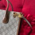 Gucci GG Small Tote Bag Beige Ebony