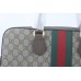 Gucci Ophidia GG Small Messenger Bag Beige Ebony