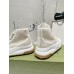 Gucci high top Ivory GG embroidered crochet cotton 