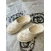 Gucci slip-on sandal White perforated GG rubber