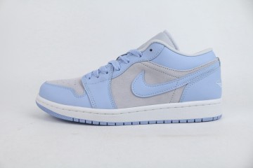 Jordan 1 Low Football Grey Aluminum