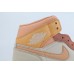  Jordan 1 Mid Apricot Orange