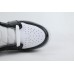  Jordan 1 Mid Patent Black White Gold