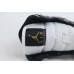  Jordan 1 Mid Patent Black White Gold