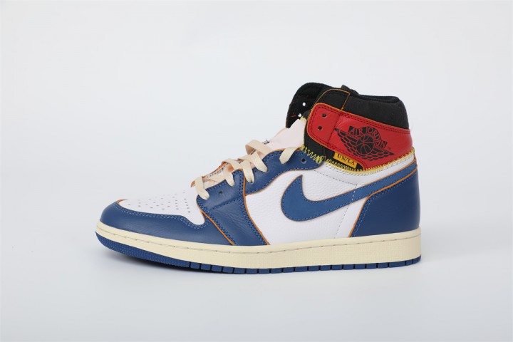 GD Jordan 1 Retro High Union Los Angeles Blue Toe