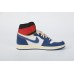 GD Jordan 1 Retro High Union Los Angeles Blue Toe