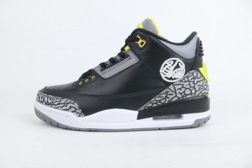 Jordan 3 Retro Oregon Ducks Pit Crew Black