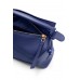 LOEWE Puzzle Edge Bag In Satin Calfskin Small Deep Purple Glaze