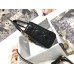 Lady Dior Black Cannage Embroidery