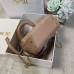Lady Dior Rose Des Vents Cannage Lambskin