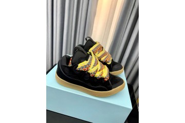 Lanvin Leather Curb Black
