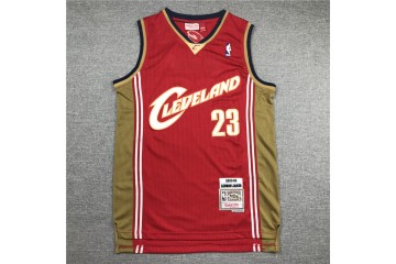 LeBron James Cleveland Cavaliers Hardwood Classics  Jersey 23 Red