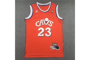 LeBron James Cleveland Cavaliers Hardwood Classics Jersey 23 orange