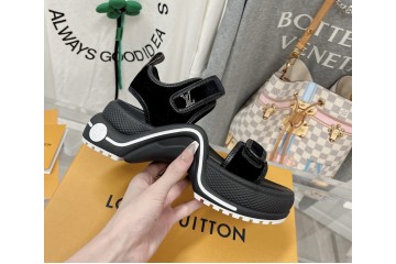 Louis Vuitton Archlight Sandal Suede Black
