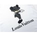 Louis Vuitton Cartoon Mickey Printed T-shirt White