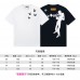 Louis Vuitton Character Letter Printed T-shirt Black