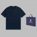 Louis Vuitton Embossed LV T-Shirt Dark Blue