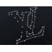Louis Vuitton LV Stitch Print Embroidered T-shirt Black