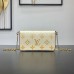 Louis Vuitton Felicie Pochette Monogram Empreinte Cream