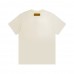 Louis Vuitton L.Vuitton Logo Embroidered T-shirt Beige