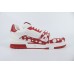 Louis Vuitton LV Trainer Yayoi Kusama Red White