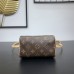 Louis Vuitton Nano Speedy Monogram Canvas Brown