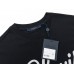 Louis Vuitton Printed Letter T-shirt Black