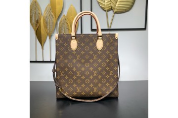 Louis Vuitton Sac Plat BB Bag Monogram Brown Natural