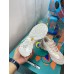 Maison Margiela MM6 Washed Vintage Suede Pink