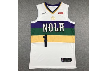 New Orleans Pelicans Zion Williamson City Edition Swingman Jersey 1