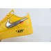 GD Nike Air Force 1 Low Off-White ICA University Gold