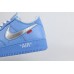 OWF Nike Air Force 1 Low Off-White MCA University Blue