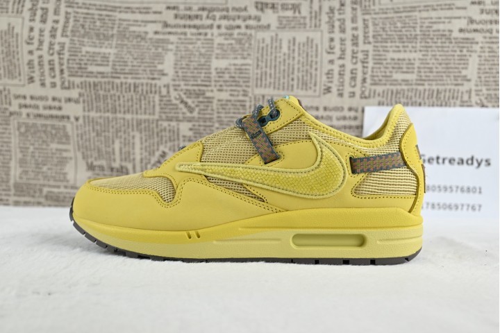 Nike Air Max 1 Travis Scott Cactus Jack Saturn Gold
