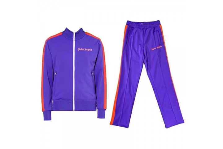 Palm Angels Track Jacket Purple Red