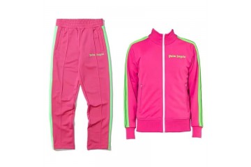 Palm Angels Track Jacket Rose Green Black