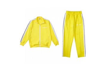 Palm Angels Track Jacket Yellow White Black