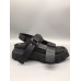 Rick Owens Black Velco Hiking Sandals