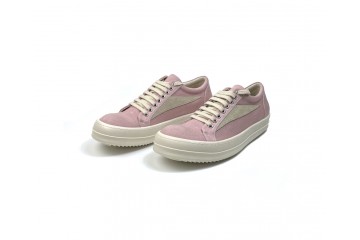 Rick Owens DRKSHDW EDFU Vintage Sneakers Faded Pnk Pearl Milk